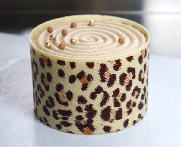 Coffee Pecan Caramel Layer Cake